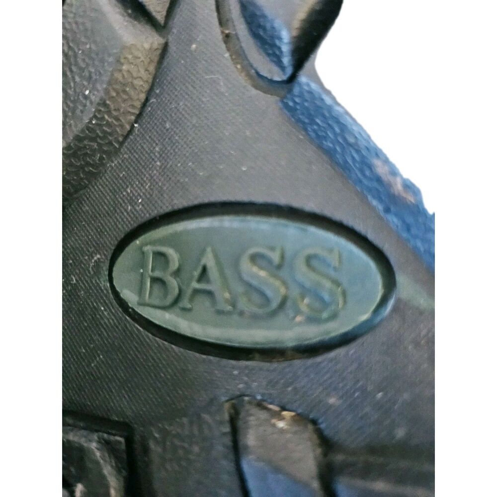 Bass Men's Brown Leather Slip-On Sandals Size 9 Pre-Owned Comfort Shoes - Picture 7 of 7